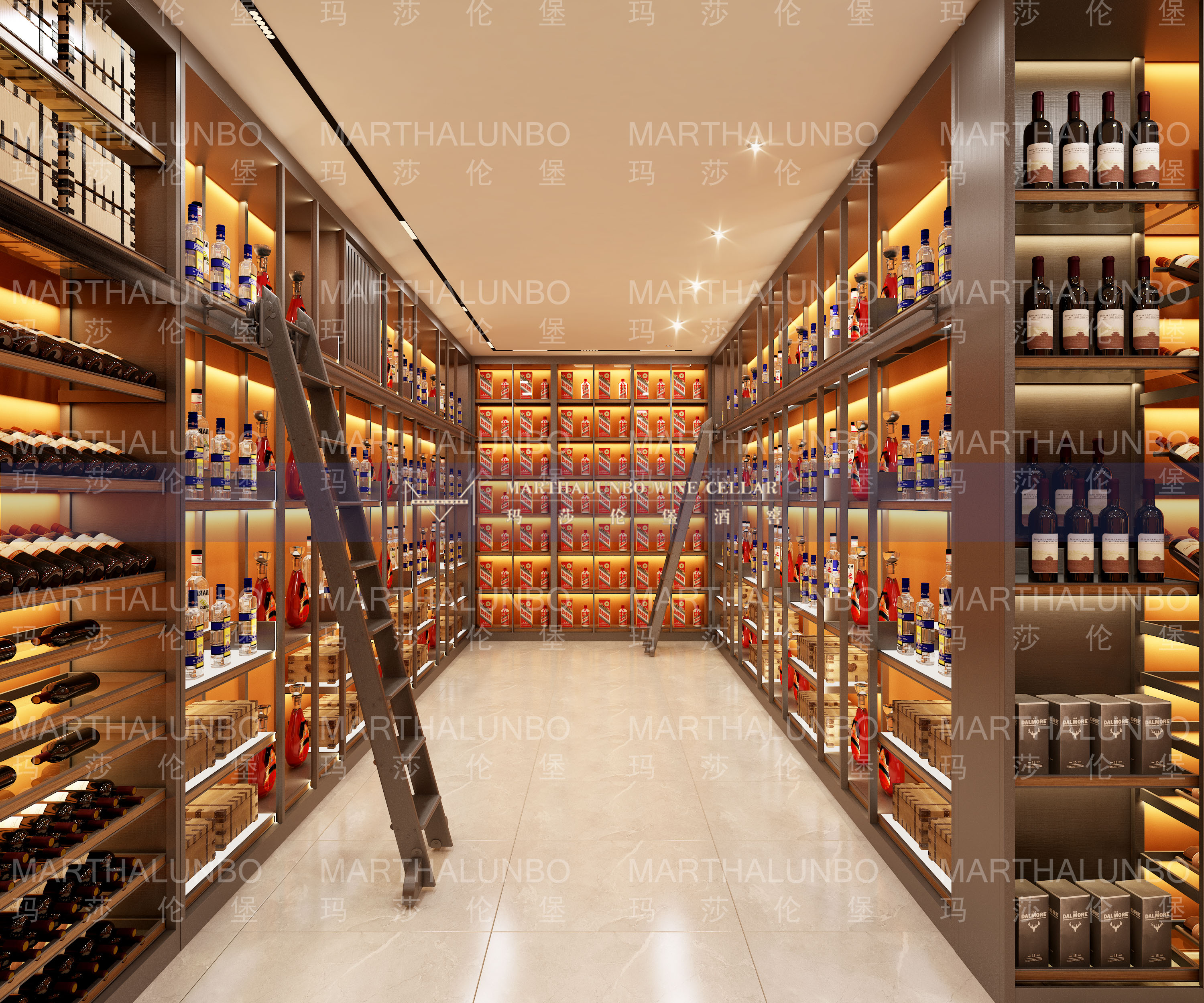 會所下沉式酒窖 會所下沉式酒窖